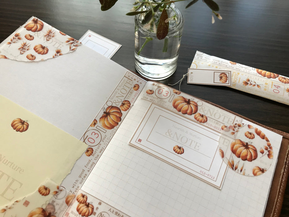 Pumpkin Paper Set