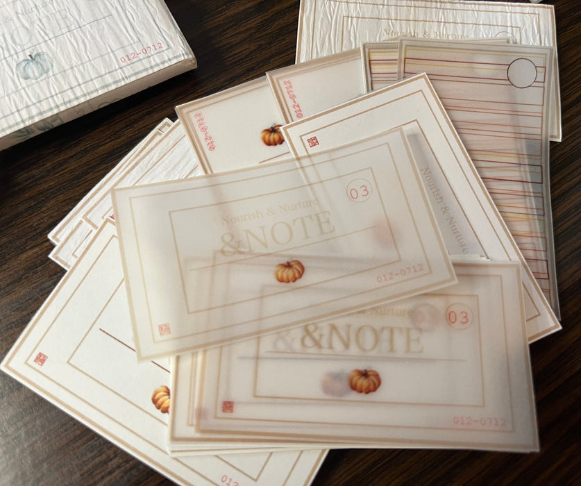 Pumpkin Note Cards (Multi Pack)